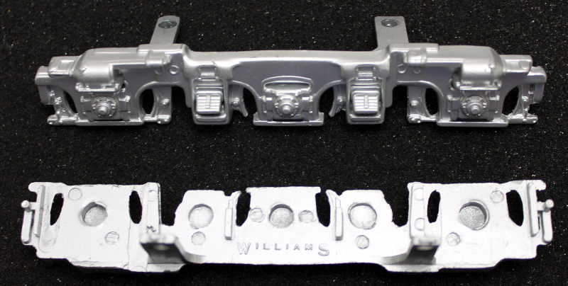 (image for) Side frame Set (L&R) - Silver (O Scale E7-A)